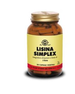 Solgar It. Multinutrient Lisina Simplex 50 Capsule Vegetali