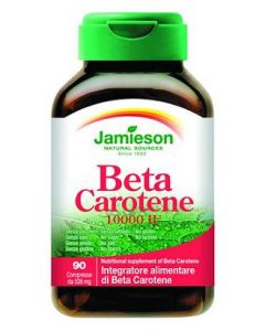 Jamieson Beta Carotene Integratore Alimentare Antiossidante 90 Compresse