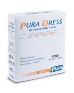 Sixtem Life Garza Idrofila Pura Dress 10x10cm 100 Pezzi