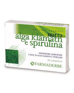 Alga Klamath e Spirulina 30cpr
