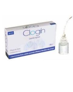 Sakura Italia Clogin Lavanda Vaginale 5 Flaconi Da 100 Ml + 5 Cannule Vaginali Monouso