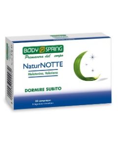Angelini Body Spring Natur Notte 30 Compresse