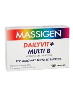 Marco Viti Farmaceutici Dailyvit+ Multi B Vitamine Del Gruppo B 30 Compresse