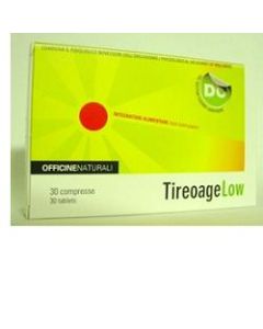 Officine Naturali Tireoage Low 30 Compresse 850 Mg