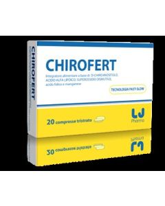 Farmitalia Ind. Chim. Farm. Chirofert 20 Compresse 22 G