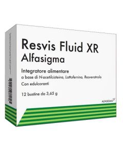 Alfasigma Resvis Fluid Xr Biofutura 12 Bustine