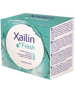 Nicox Farma Soc. In Liquid. Xailin Fresh Gocce Oculari Carbossimetilcellulosa 0,5% 30 Flaconcini Monodose 0,4 Ml