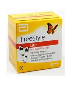 Abbott Diabetes Care Italia Strisce Misurazione Glicemia Freestyle Lite 50 Pezzi