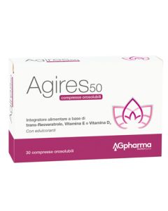 Ag Pharma Agires 50 30 Compresse Orosolubili Scatola 5,4 G