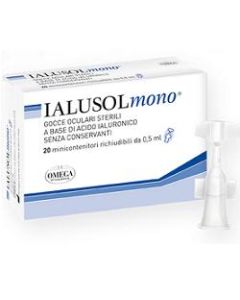 Omega Pharma Ialusol Mono Gocce Oculari 20 Flaconcini 0,5 Ml
