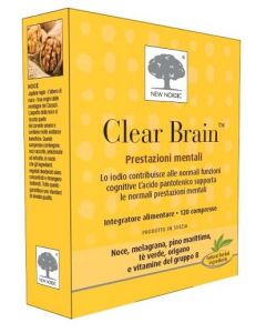 New Nordic Clear Brain 120 Compresse