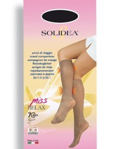 Solidea By Calzificio Pinelli Miss Relax 70 Sheer Nero 1 S