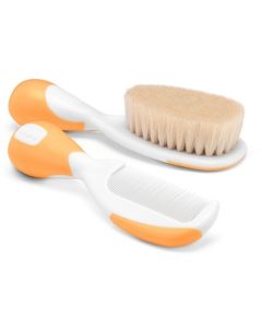 Chicco Spazzola + Pettine Arancione