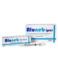 Sakura Italia Aluneb Kit Soluzione Ipertonica 3% 20 Flaconcini + Mad Nasal Atomizzatore