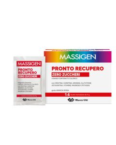 Marco Viti Farmaceutici Massigen Pronto Recupero Zero Zuccheri 14 Bustine
