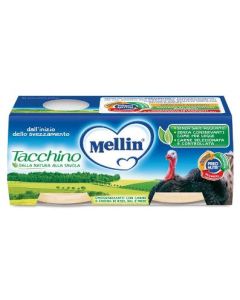Mellin Omogeneizzato Tacchino 2 X 80 G