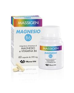 Marco Viti Farmaceutici Massigen Magnesio B6 60 Capsule