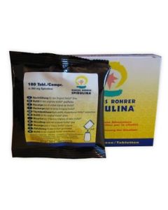 Giuriati Group Spirulina Marcus Rohrer Ricarica 180 Compresse