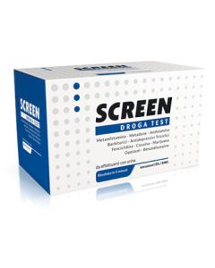 Screen Pharma S Droga Test Che Rileva 10 Droghe Tramite Urina Risultato Per Ogni Droga Analizzata Screen Droga Test Urina 10