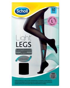 Dr. Scholl's Div. Rb Healthcare Scholl Lightlegs 20 Denari Taglia L Colore Nero 1 Paio