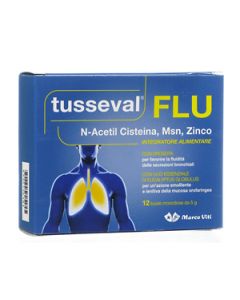Marco Viti Farmaceutici Tusseval Flu 12 Bustine Solubili 60 G