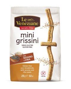 Molino Di Ferro Le Veneziane Mini Grissini Sesamo E Chia 250 G