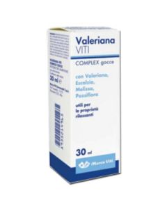 Marco Viti Farmaceutici Valeriana Viti Complex Gocce 30 Ml