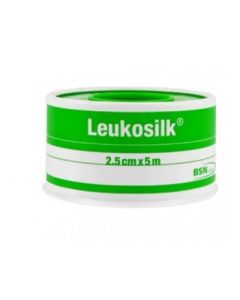 Essity Italy Cerotto Adesivo Ipoallergenico Per Fissaggio Medicazioni Leukosilk Supporto Acetato Di Cellulosa Bianco Adesivo Pol