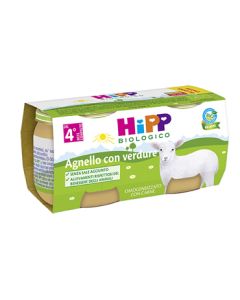 Hipp Italia Hipp Bio Omogeneizzato Agnello Con Verdure 2x80 G