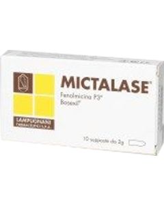 Lampugnani Farmaceutici Mictalase 10 Supposte 2 G