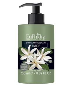 Zeta Farmaceutici Euphidra Sapone Liquido Mani Tiare' In Flacone Con Etichetta Dispenser