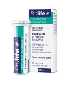Zeta Farmaceutici Prolife Compresse Masticabili Integratore Alimentare In Tubetto Con Astuccio
