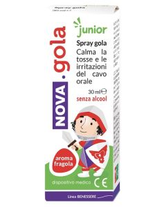 Nova Argentia Ind. Farm Nova Gola Spray Junior Fragola 30 Ml