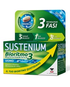 A. Menarini Ind. Farm. Riun. Sustenium Bioritmo3 Uomo Adulto 30 Compresse