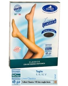 Desa Pharma Sauber Classico Collant 140 Denari Maglia Liscia Camel 5