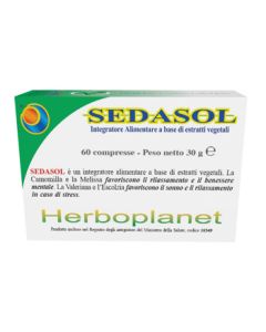 Herboplanet Sedasol 60 Compresse