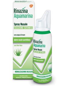 Glaxosmithkline C. Health. Rinazina Aquamarina Isotonica Aloe Spray Nebulizzazione Delicata 100 Ml