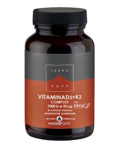 TERRANOVA VITAMINA D3+K2 50CPS
