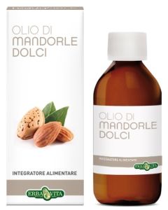 Erba Vita Olio Mandorle Dolci Integratore Regolarità Intestinale 200 Ml