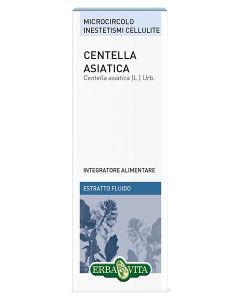 Erba Vita Centella Asiatica Estratto Fluido Inestetismi Cellulite 50 Ml