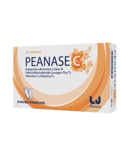 Farmitalia Ind. Chim. Farm. Peanase C 20 Stick Pack Effervescenti