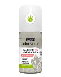 Zuccari Aloevera2 Deodorante Pietra Solida Roll On 50 Ml
