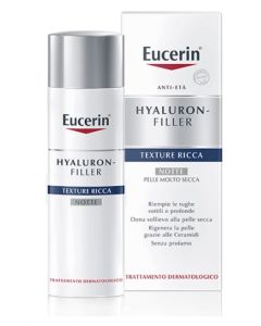 Beiersdorf Eucerin Hyaluron+filler Texture Ricca Notte 50 Ml