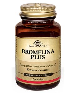 Solgar It. Multinutrient Bromelina Plus 60 Capsule