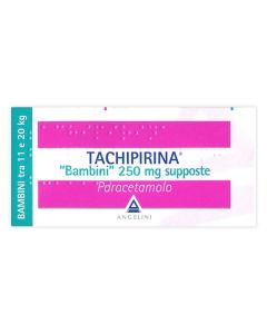 TACHIPIRINA  10 Supposte Bambini 250 mg 11-20 kg