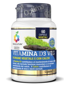 Vitamina d3 Veg 60cps Colours