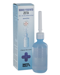 Zeta Farmaceutici Sodio Fosfato Zeta 16% / 6% Soluzione Rettale
