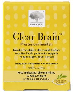CLEAR BRAIN 60CPR