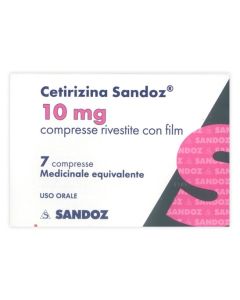 Cetirizina Sandoz 10 Mg Compresse Rivestite Con Film