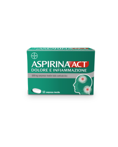 Bayer Aspirinaact Dol Inf 12 Compresse 1g